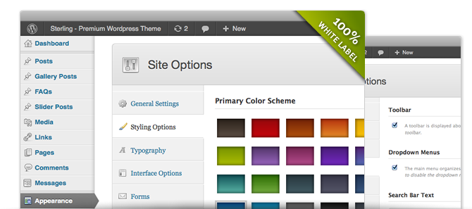 Image - Admin Options Panel Premium WordPress Theme - Admin Options Panel